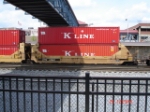 DTTX 63080B Double Stackcar w/KKFU Container 155534 & KLFU Container 192352 EB